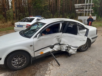 В Клепиковском районе произошла авария с участием автомобиля Volkswagen и «Газели»