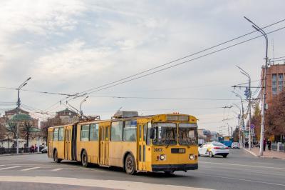 В Рязани вместе с грузовым троллейбусом могут поставить троллейбус-гармошку