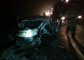 На рязанском участке М6 столкнулись Renault Duster и Renault Logan, есть пострадавшие