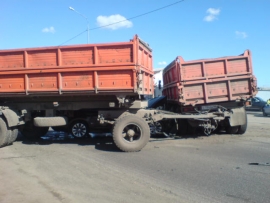 На трассе М5 в Шацком районе столкнулись иномарка и грузовик, есть пострадавший
