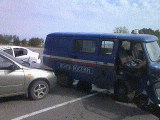 На дороге Рязань–Ряжск столкнулись три автомобиля, есть пострадавшие