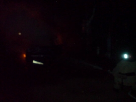 В Рязани сгорел автомобиль