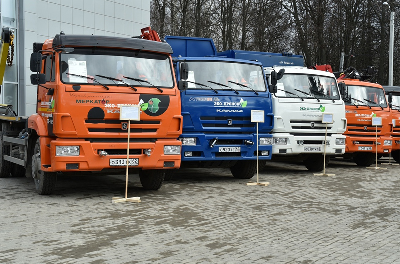 «Эко-Пронск» закупил свыше 30 специализированных машин