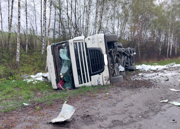 В Путятинском районе погиб водитель большегруза, столкнувшийся с грузовиком