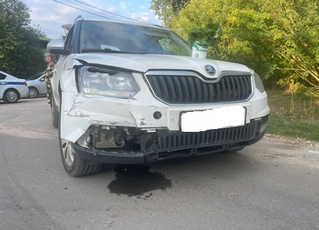 В Спасске пострадал юный водитель мопеда, столкнувшийся с иномаркой