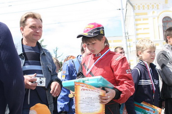 Дмитрий Дергунов со своим отцом и наставником.