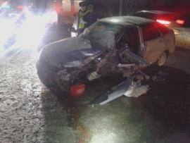 На Северной окружной дороге в Рязани произошла серьёзная авария