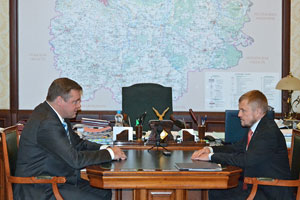 Николай Любимов встретился с президентом «ОПОРЫ РОССИИ»