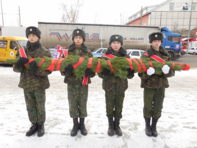 Юные казаки организовали вахту памяти в Шацком районе