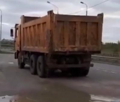 В Рязани накажут водителя, допустившего загрязнение Солотчинского шоссе