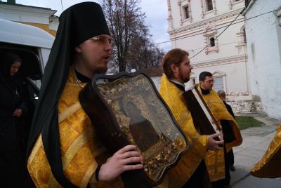 В Рязань принесены святыни из Ярославской епархии