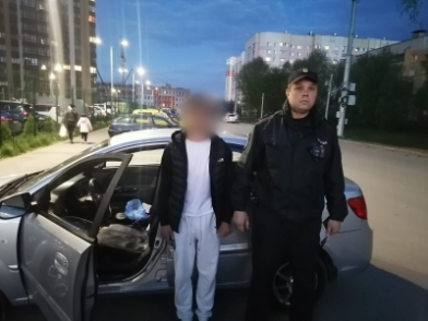 Рязанская полиция остановила движение пьяного автолюбителя на улице Быстрецкой