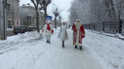Рязанцев преследует Дед Мороз