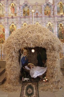В Иоанно-Богословском мужском монастыре совершили славление празднику Рождества Христова