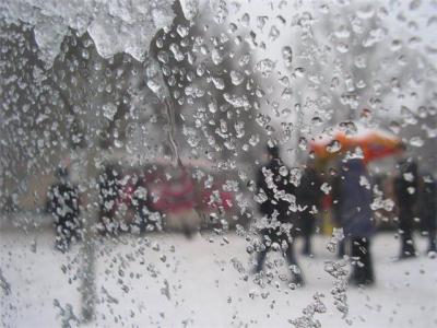 В Рязань идёт мокрый снег, похолодание и сильная гололедица