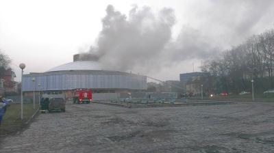 Пожар в здании Рязанского цирка ликвидирован