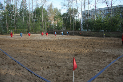 Чемпионат Рязанской области по пляжному футболу пересёк экватор