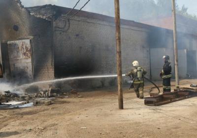 Крупный пожар в Рязани полностью ликвидирован