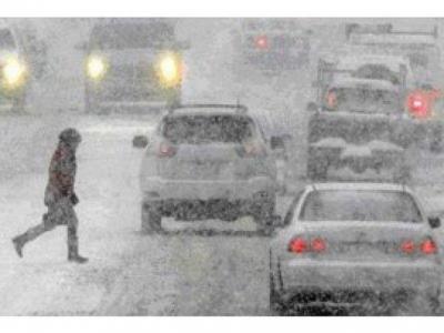 ГИББД призывает водителей-рязанцев быть предельно внимательными во время снегопада