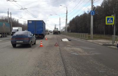 КамАЗ насмерть сбил пешехода на Московском шоссе в Рязани