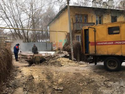 Сотрудники ГОЧС обследовали пострадавший от взрыва дом по улице Пушкина в Рязани