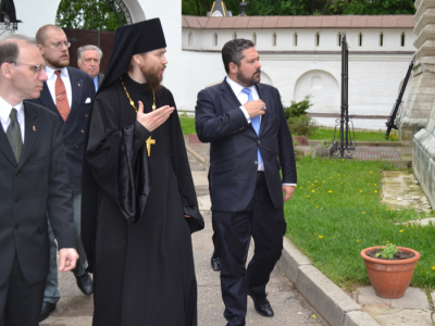 Цесаревич Георгий Романов посетил Свято-Иоанно-Богословский монастырь