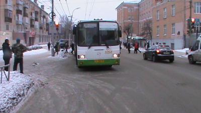 На улице Гагарина автобус сбил девушку