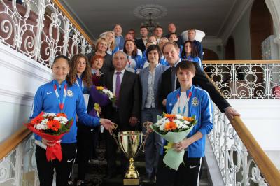Футболистки «Рязани ВДВ» получили заслуженные награды