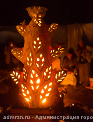 Огненную скульптуру рязанских мастеров высоко оценили на межрегиональном фестивале