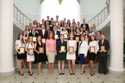 В мэрии Рязани прошёл торжественный приём лучших выпускников школ