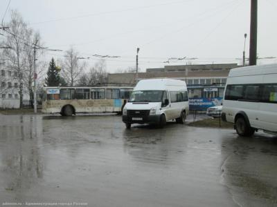 В Рязани убрали территории разворотных кругов и площадок отстоя пассажирского транспорта