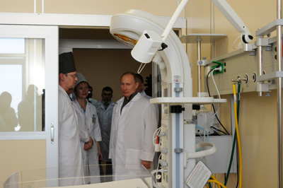 Владимир Путин назвал Рязанский перинатальный центр медицинским дворцом