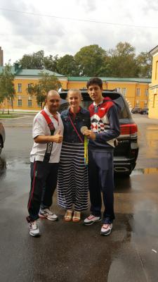 Сергей Косьяненко, Анастасия Барышникова и Алексей Денисенко