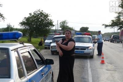 Под Рязанью, спасая мужа, цыганка протаранила автомобиль ДПС