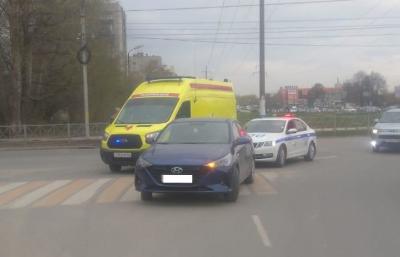 На улице Весенней в Рязани иномарка сбила пожилую женщину