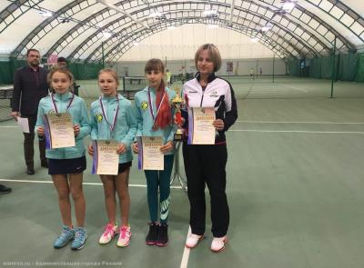 Рязанские теннисистки взяли серебро на командном первенстве России 