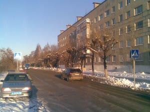На улице Тимуровцев в Рязани оборудован новый пешеходный переход