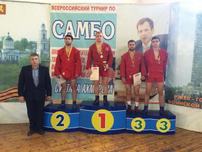 Рязанские самбисты завоевали две награды Всероссийского турнира в Тверской области