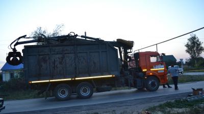 В Сараях грузовой автомобиль повредил газопровод