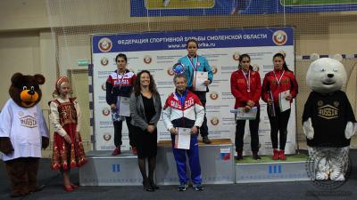Рязанка завоевала бронзу первенства России по спортивной борьбе в Смоленске