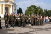 Перед Успенским собором Рязанского кремля состоялся молебен в честь Дня ВДВ