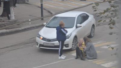 В Касимове Toyota Corolla сбила женщину на пешеходном переходе