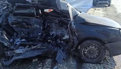 Под Ряжском погиб водитель легковушки, столкнувшийся с грузовиком
