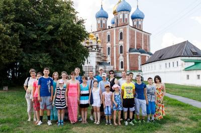 Дети из Белоомутской школы-интерната путешествовали по Рязани 