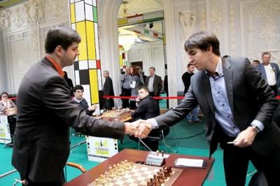 Дмитрий Андрейкин в cуперфинале чемпионата России по шахматам проиграл лидеру