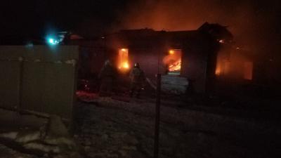 Появились подробности ночного пожара в Захаровском районе
