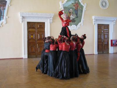 Скопинцы отметили годовщину воссоединения Крыма с Россией танцевальным марафоном