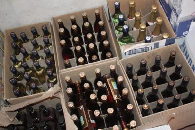 Близ Шацка стражи порядка остановили «Газель», перевозящую более 300 литров незаконного алкоголя