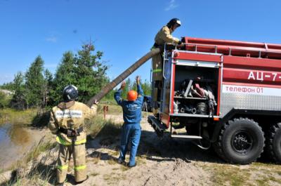 Рязанские журналисты познакомились с работой пожарных гидрантов