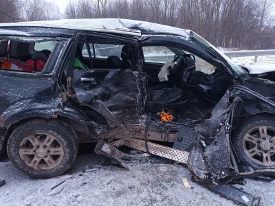 В Путятинском районе Great Wall протаранил Lexus, пострадали два человека